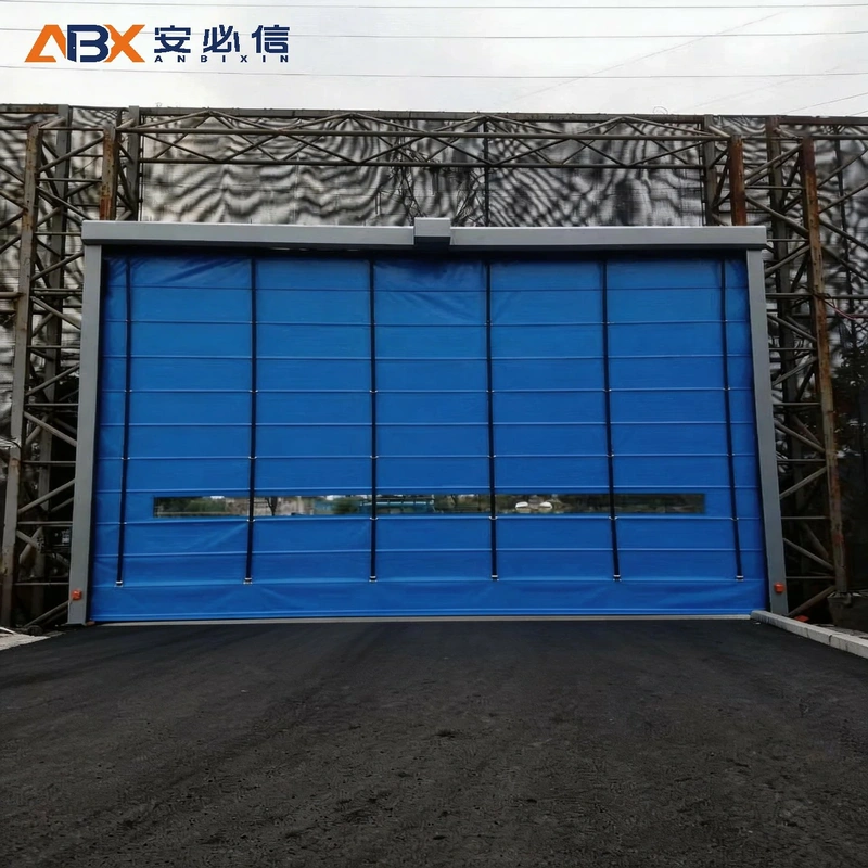 海东软帘堆积门